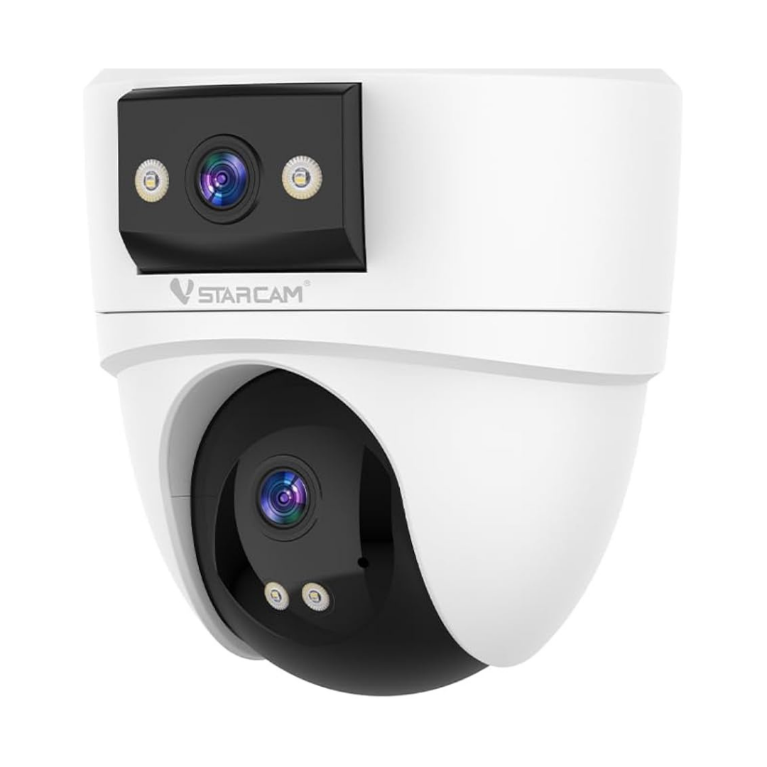 Caméra Double Intérieur WIFI 360° Dôme - CS2DR