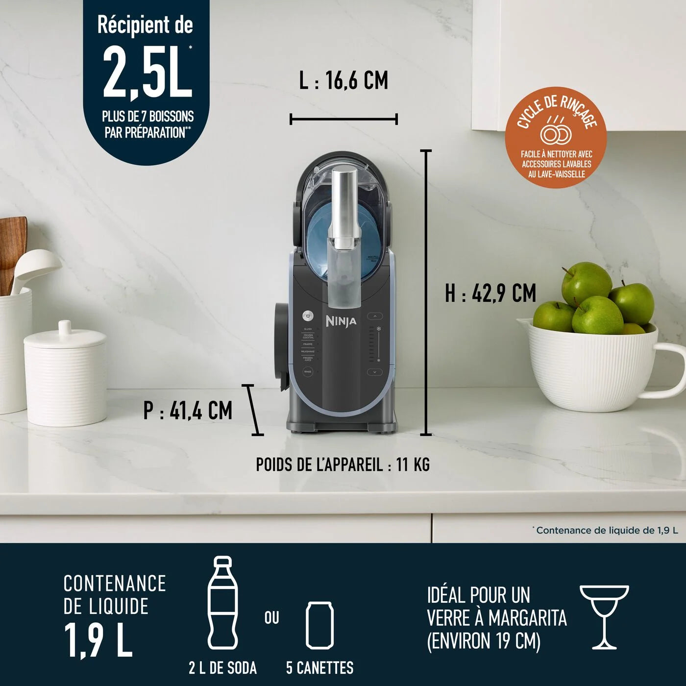 Machine à Granité Ninja SLUSHI FS301EU