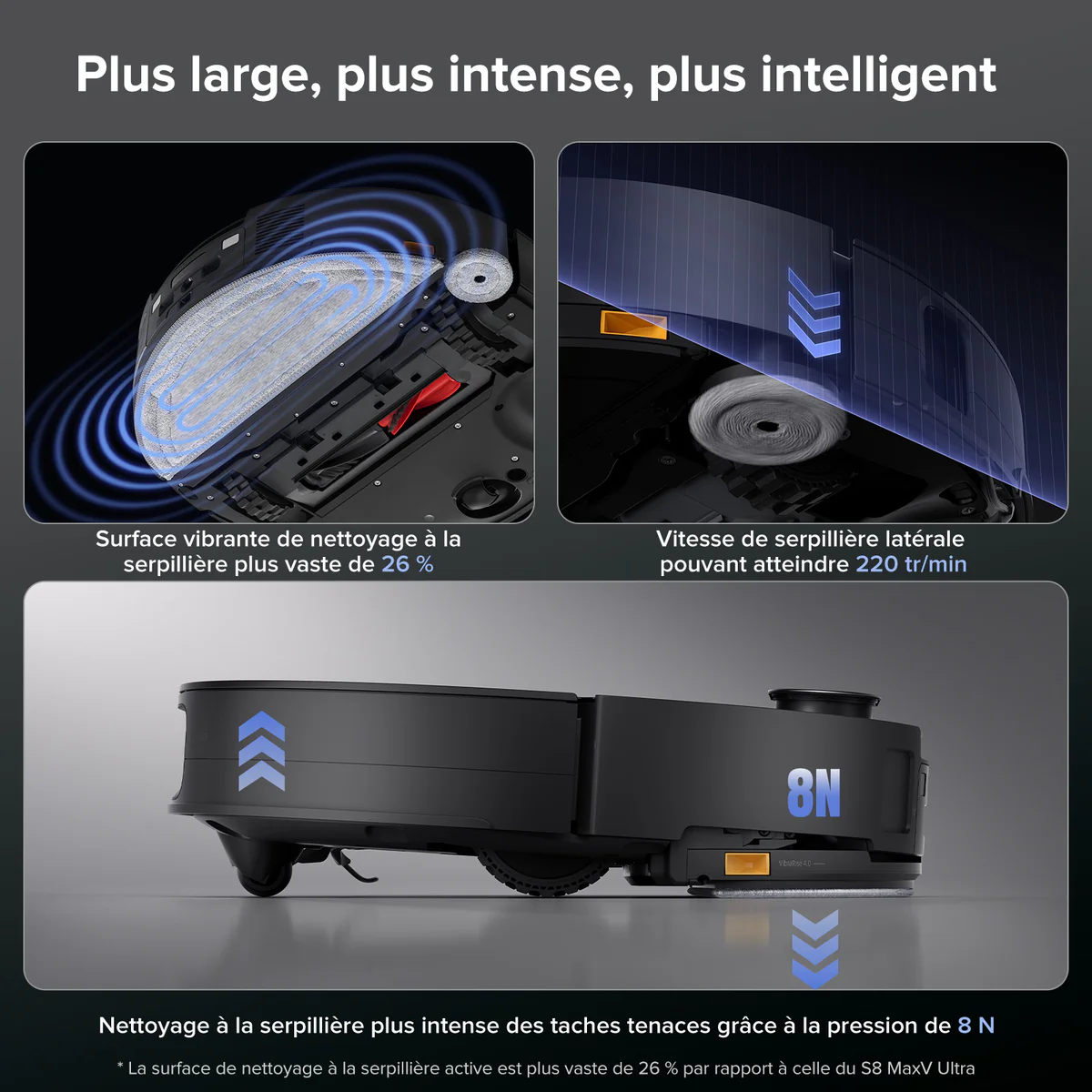 Aspirateur Roborock Saros 10