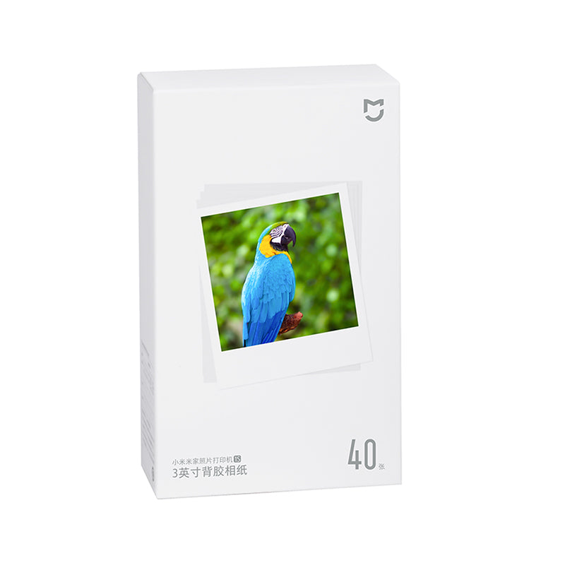 Recharge de 40 papier photos 3"