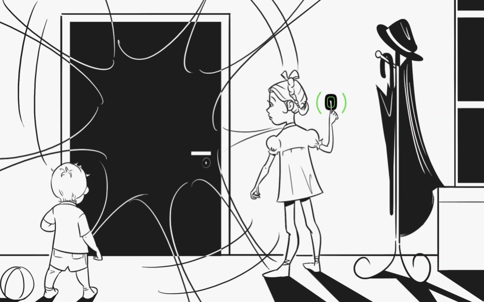 AJAX Bouton d'urgence ou Télécommande - Button