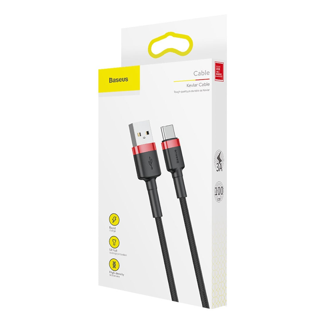 Câble USB 2.0 / Type-C Baseus 1M NOIR