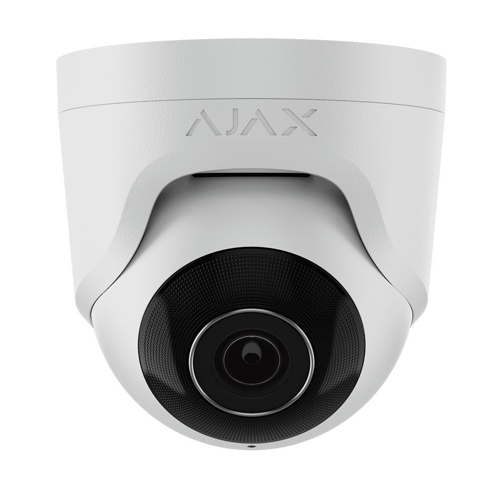 AJAX Caméra Dome IP Filaire 3K 5Mp/2.8mm - TurretCam