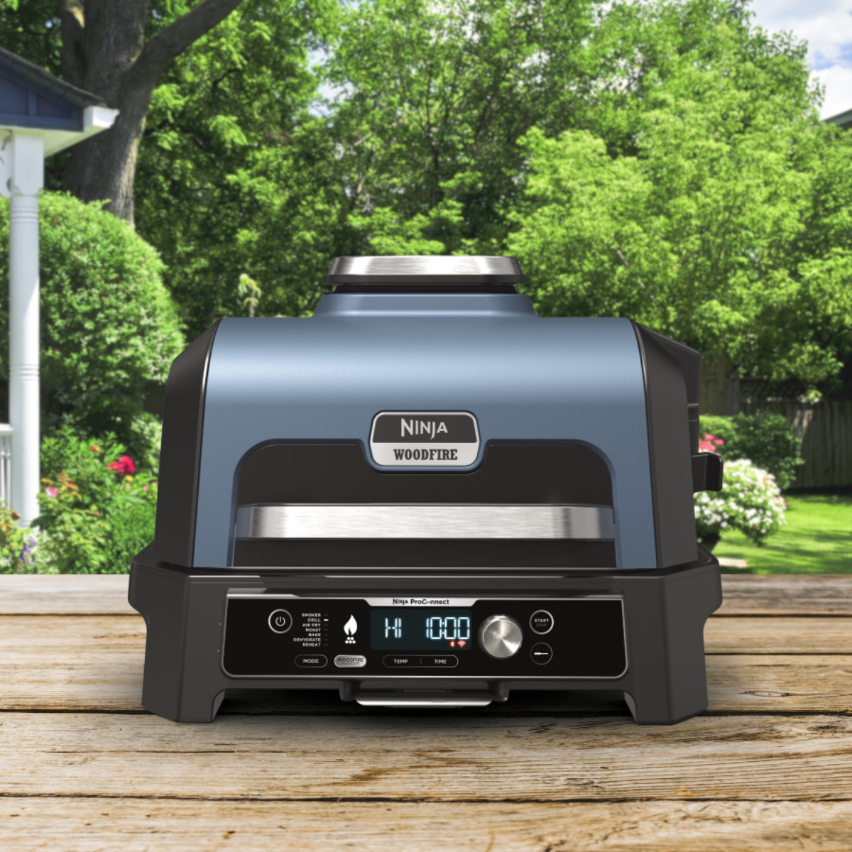 Barbecue et fumoir électrique Ninja Woodfire Pro Connect XL OG901EU