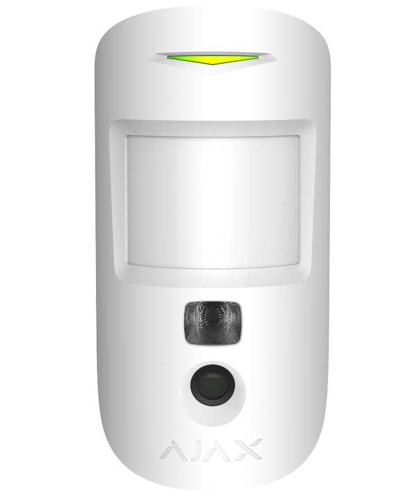 Ajax - Detecteur de mouvement extérieur sans fil avec prise de photos (Ajax  MotionCam Outdoor)